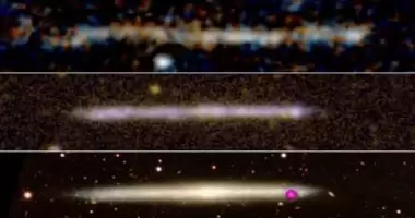 وحش غير مرئي.. علماء يحلون لغز ثقب أسود جامح يجر ذيلا من النجوم عبر الكون